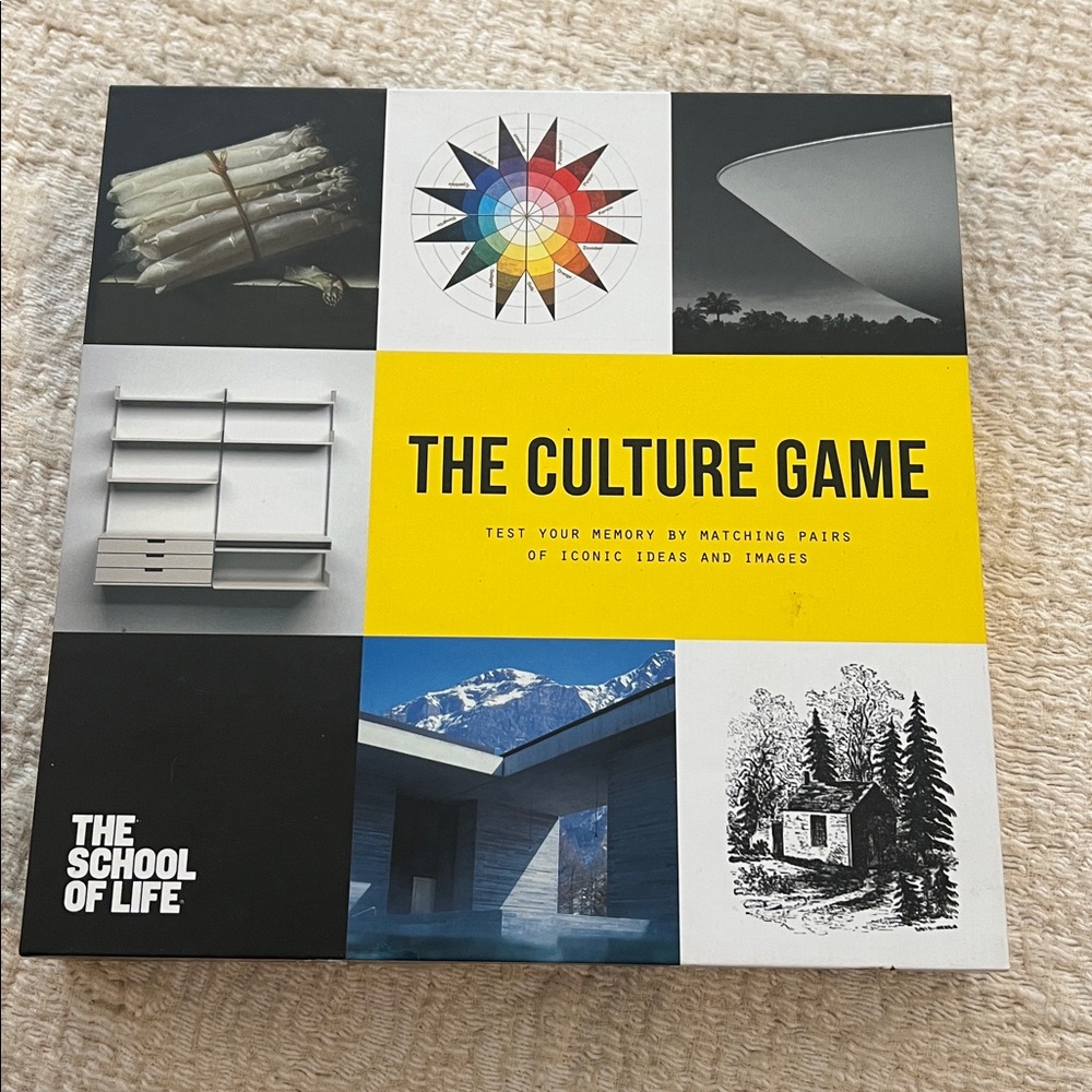 Modern Design, Art, Culture Memory Game